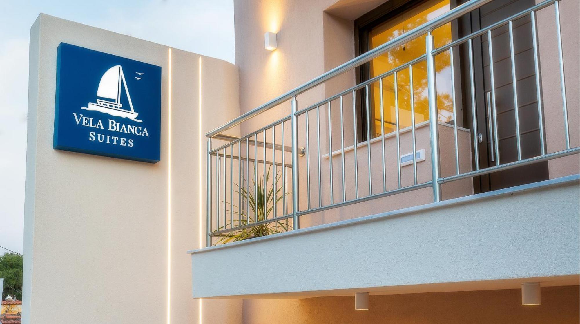 Vela Bianca Suites Limenaria  Buitenkant foto