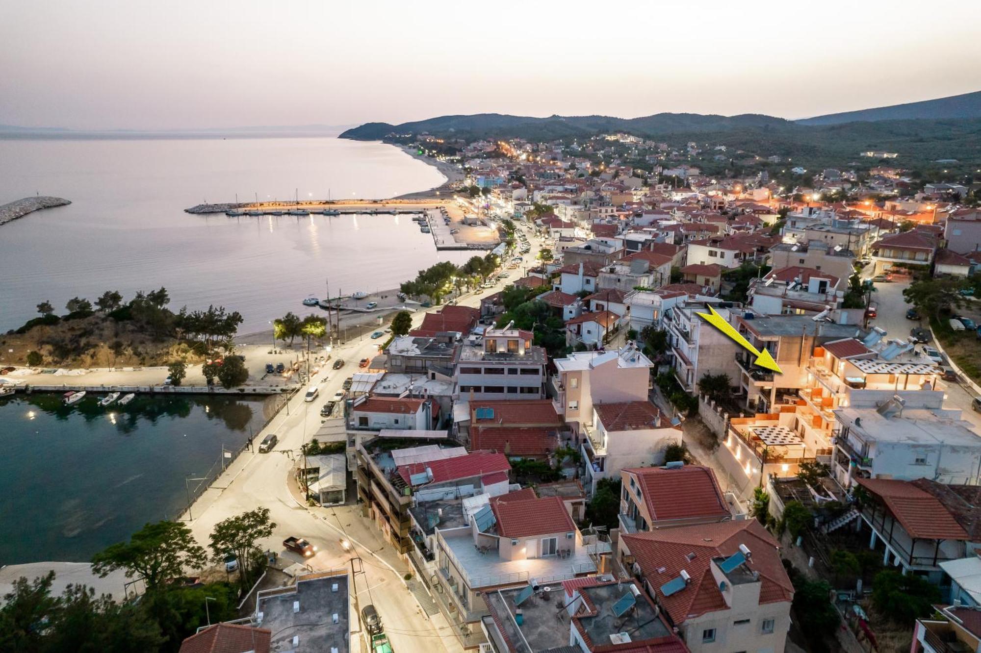 Vela Bianca Suites Limenaria  Buitenkant foto