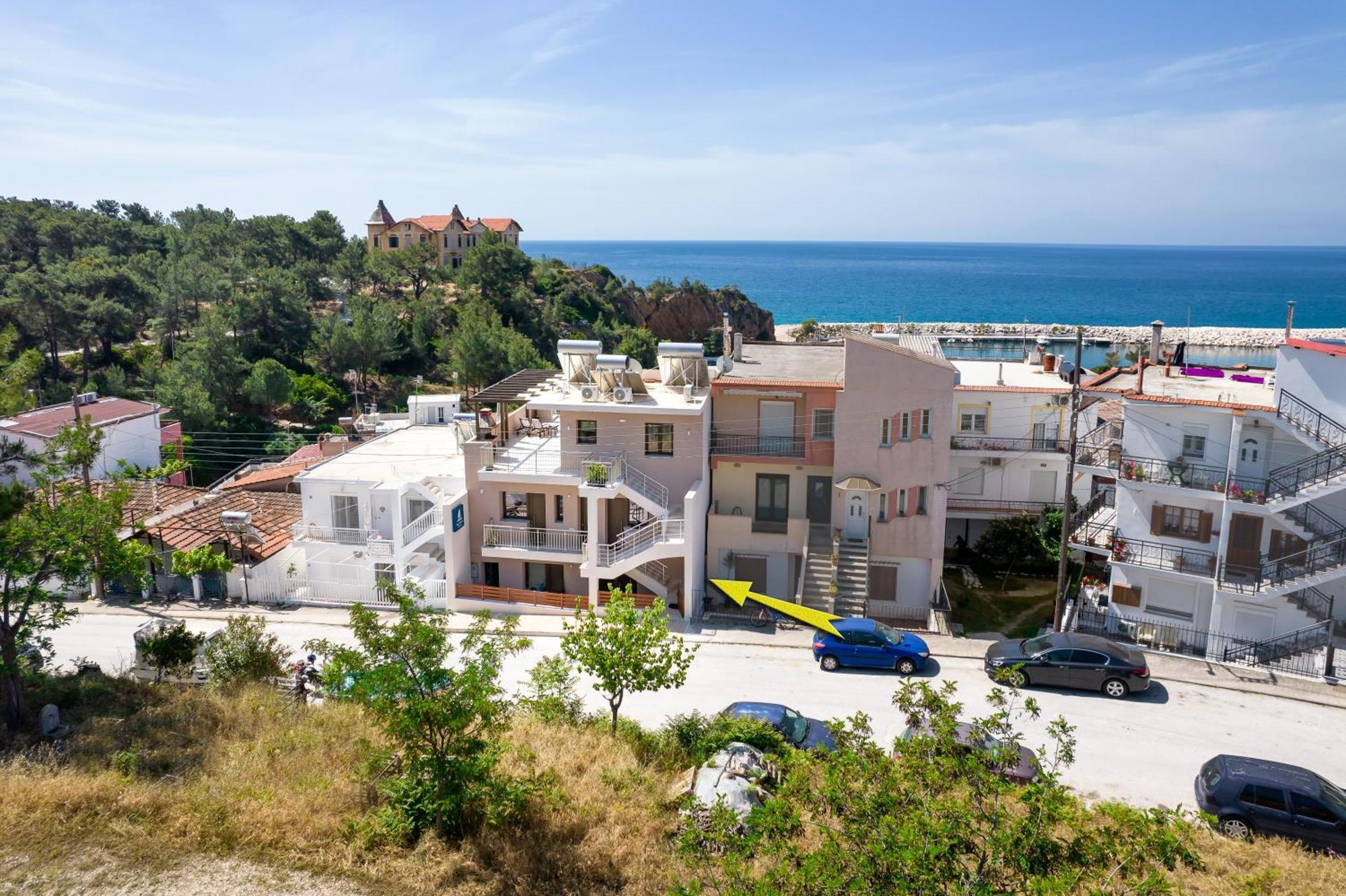 Vela Bianca Suites Limenaria  Buitenkant foto