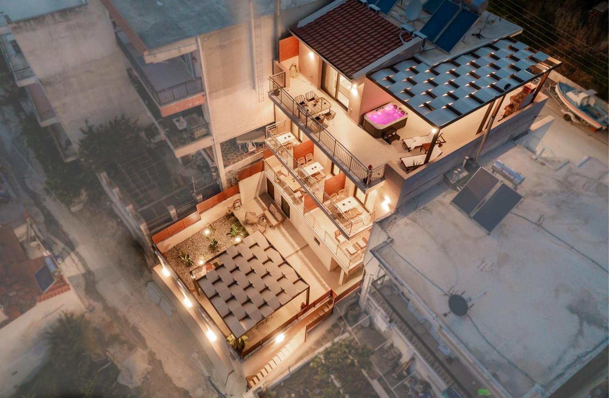 Vela Bianca Suites Limenaria  Buitenkant foto