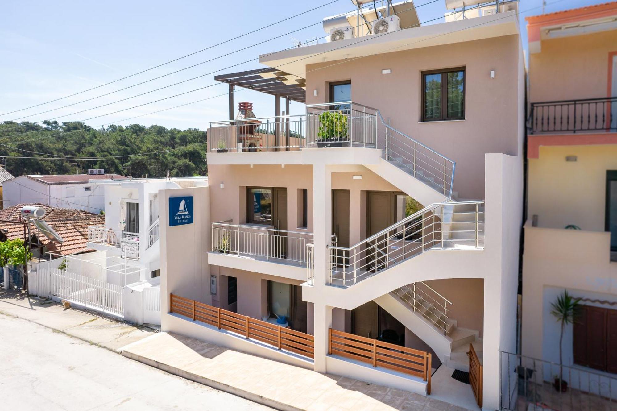 Vela Bianca Suites Limenaria  Buitenkant foto