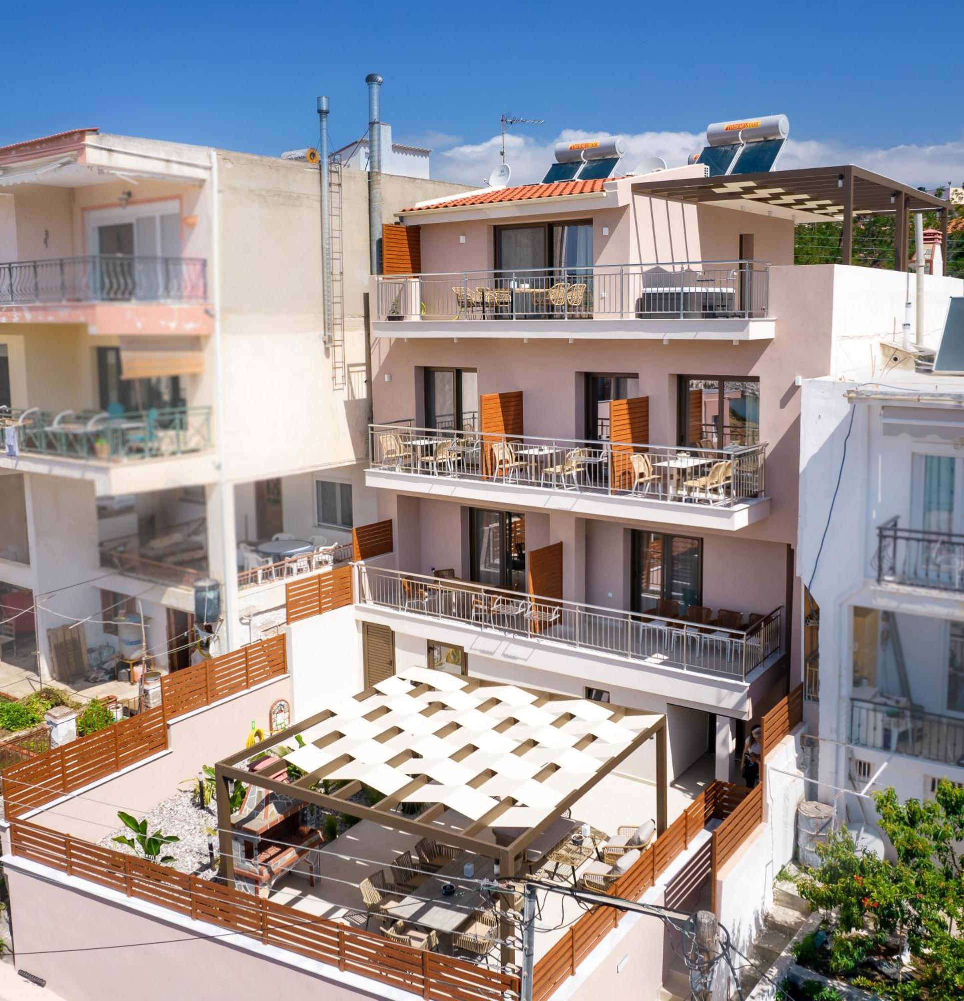 Vela Bianca Suites Limenaria  Buitenkant foto