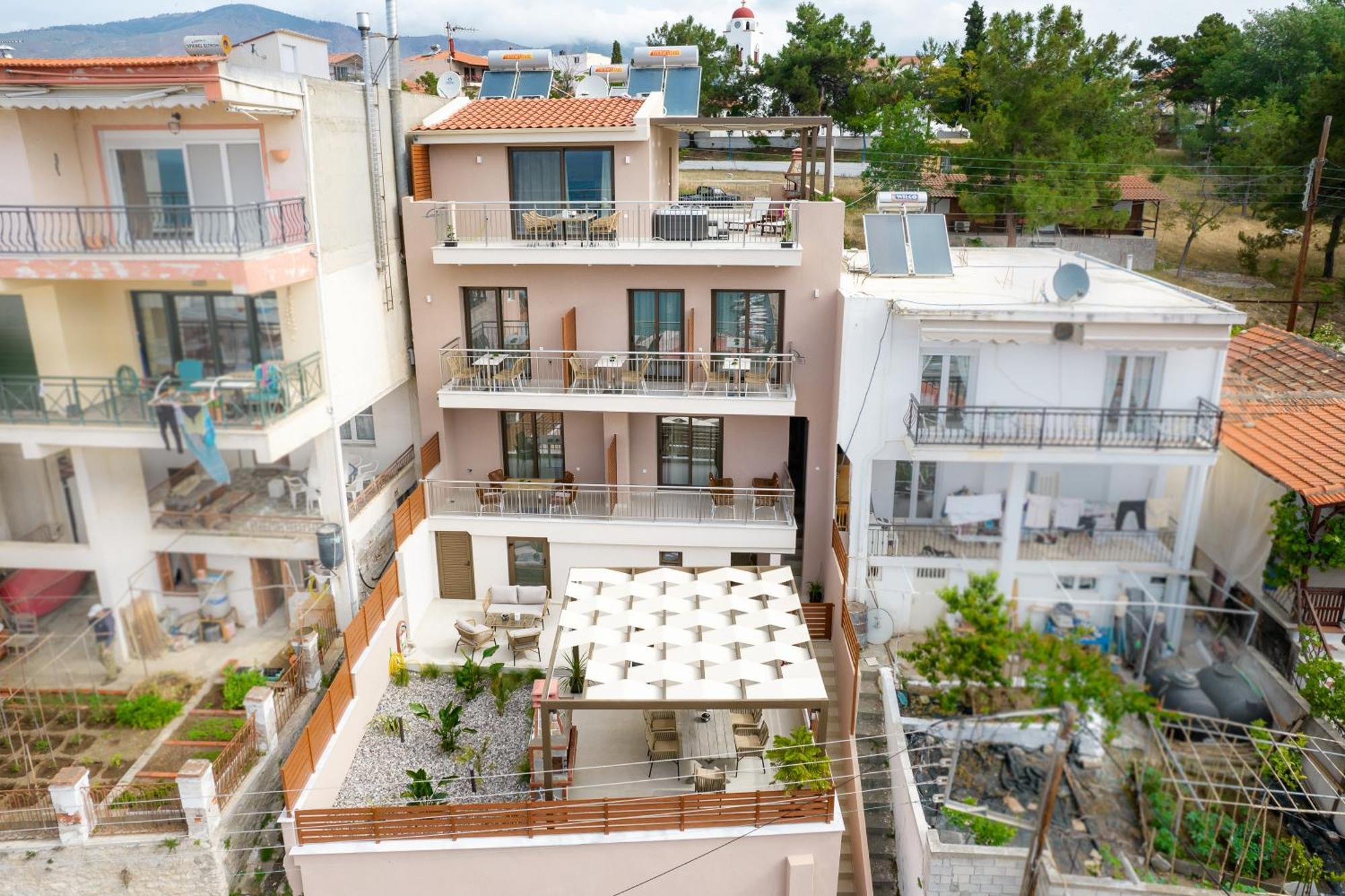 Vela Bianca Suites Limenaria  Buitenkant foto