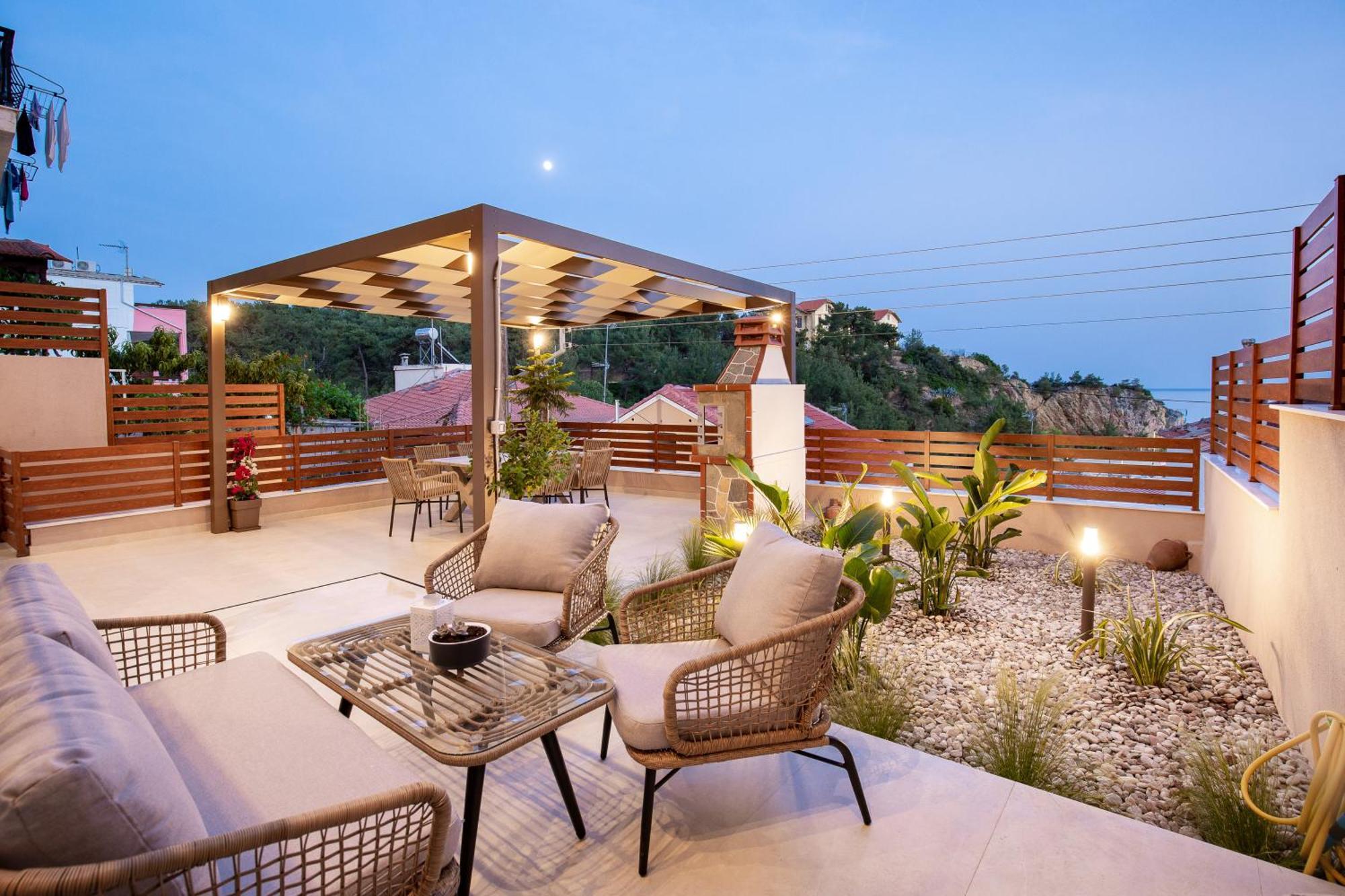 Vela Bianca Suites Limenaria  Buitenkant foto