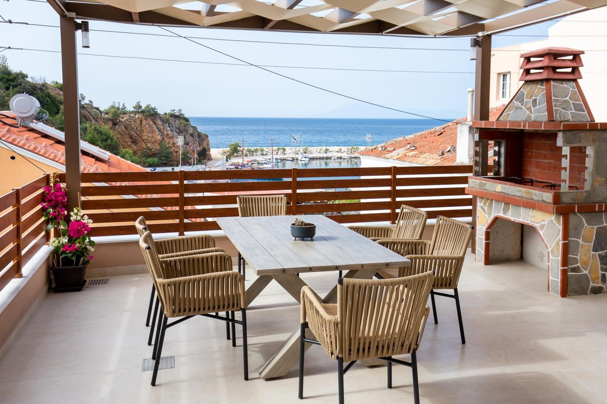 Vela Bianca Suites Limenaria  Buitenkant foto