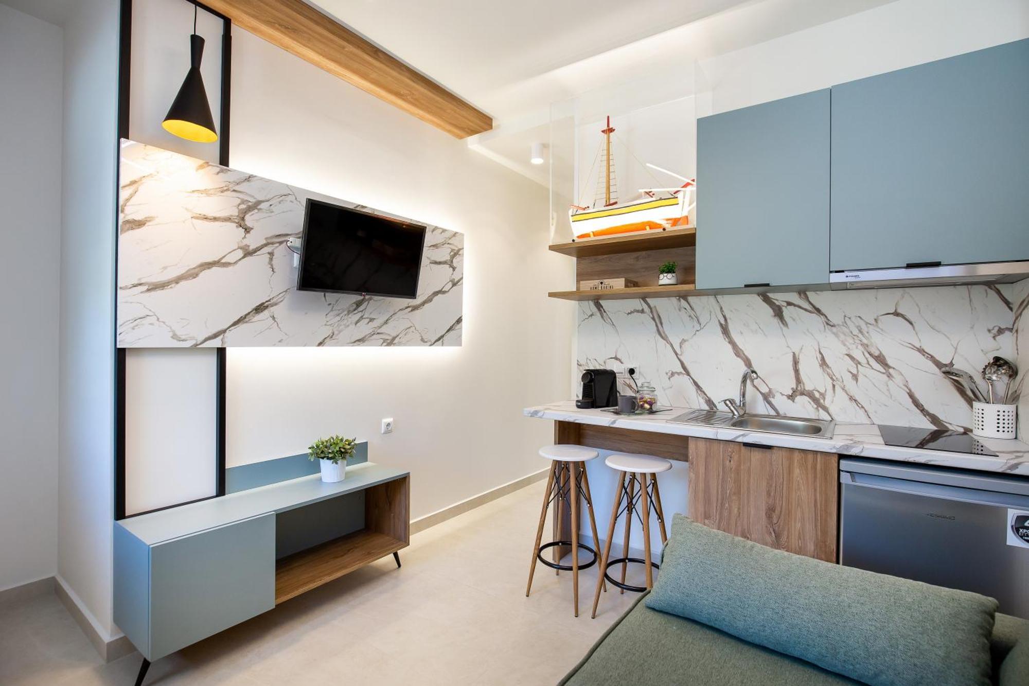 Vela Bianca Suites Limenaria  Buitenkant foto