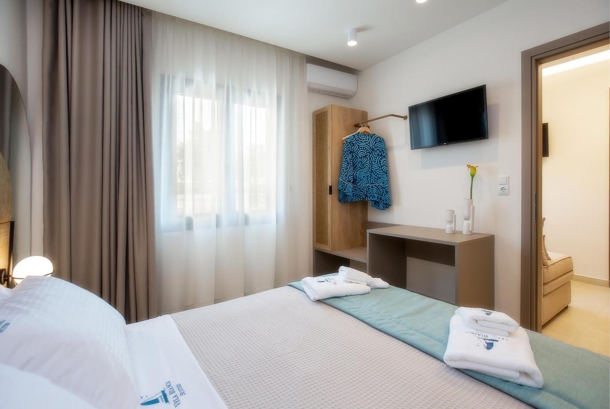 Vela Bianca Suites Limenaria  Buitenkant foto