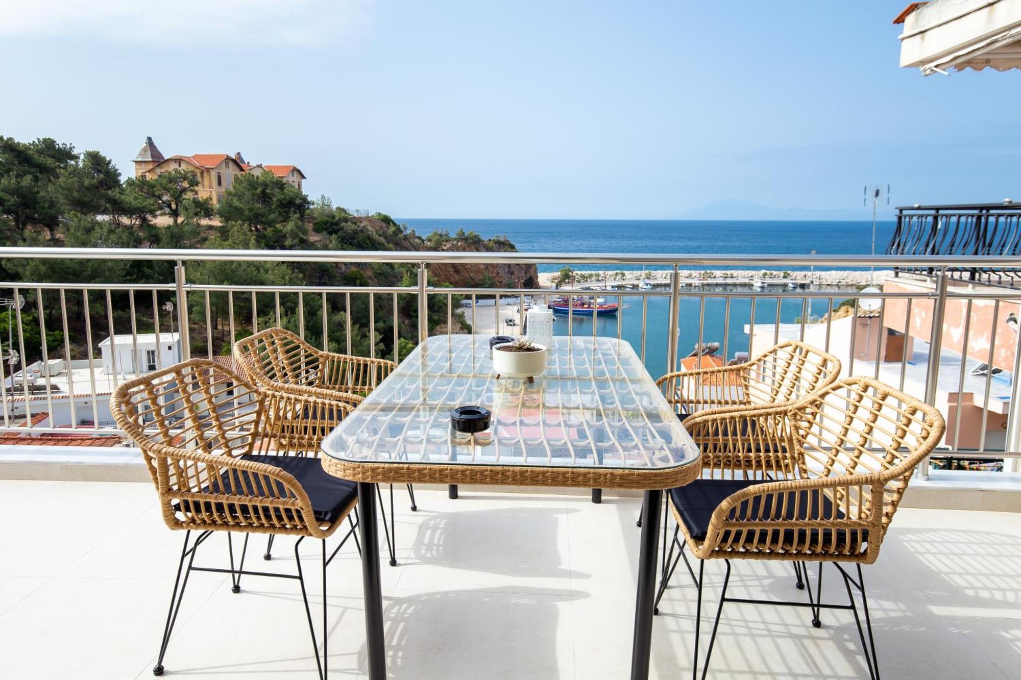 Vela Bianca Suites Limenaria  Buitenkant foto