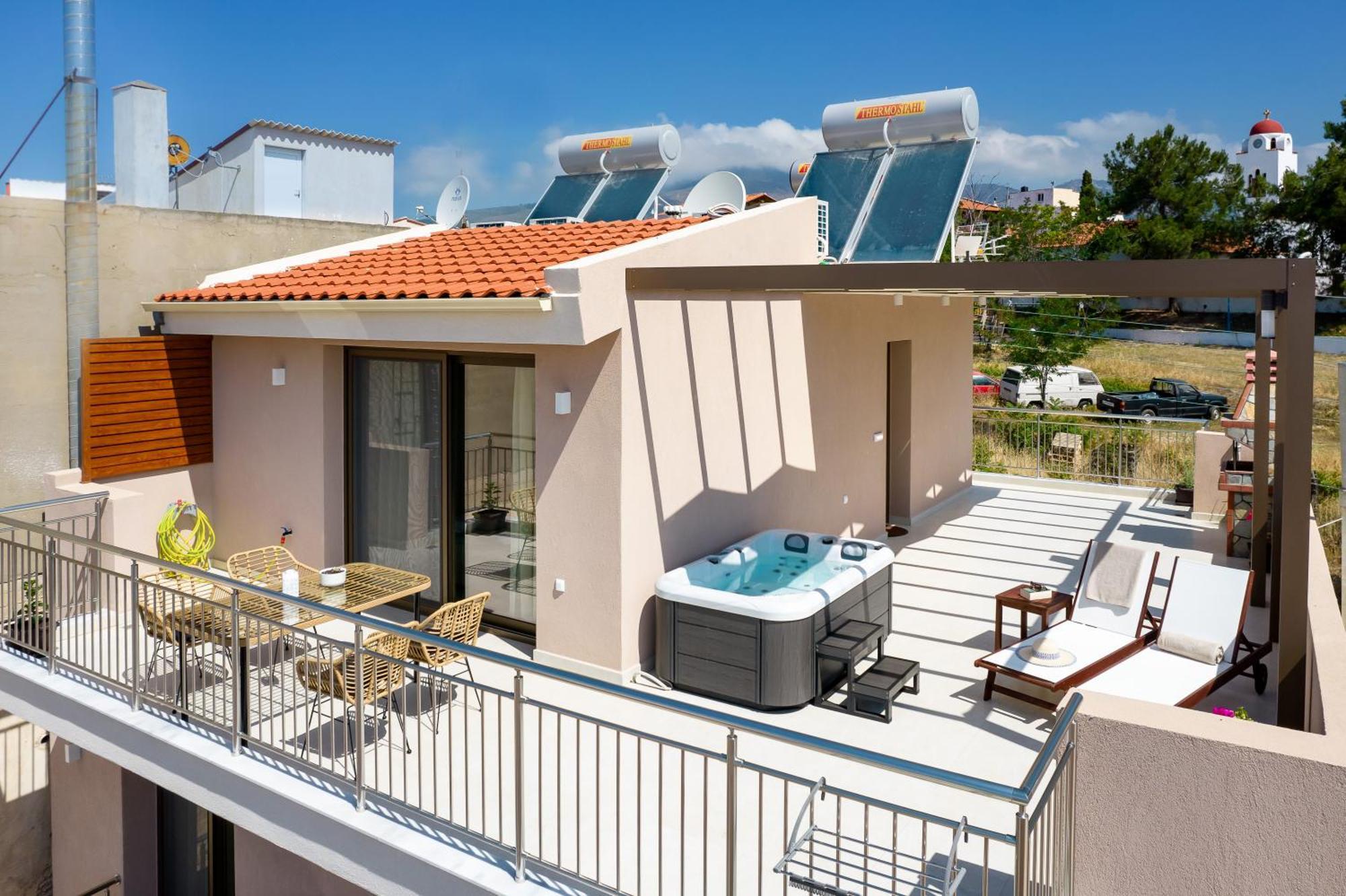 Vela Bianca Suites Limenaria  Buitenkant foto